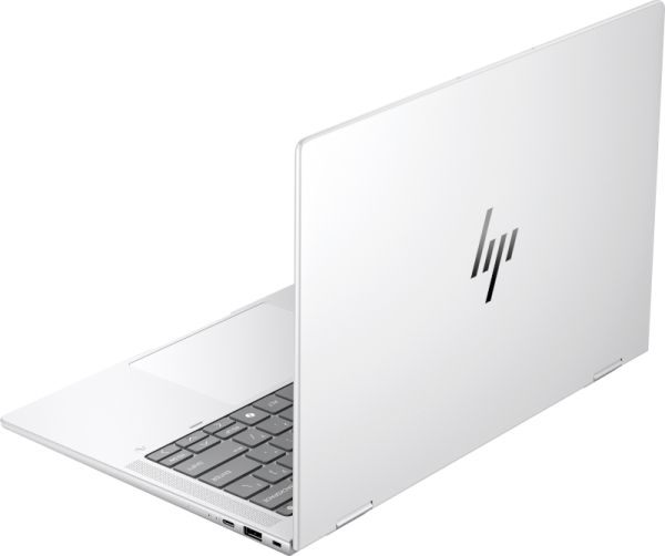 Лаптоп HP EliteBook X Flip G1i AI 14" Glacier Silver, Intel® Core™ Ultra 7-258V(up to 4.8GH/12MB/8C), 14" WUXGA AG 800nits Touch, 32GB On-board, 1TB PCIe SSD, HP R15 5G Solution WWAN, WiFi 7 + BT 5.4, FPR, Backlit Kbd, 6C Batt, Win 11 Pro, 3Y Offsite