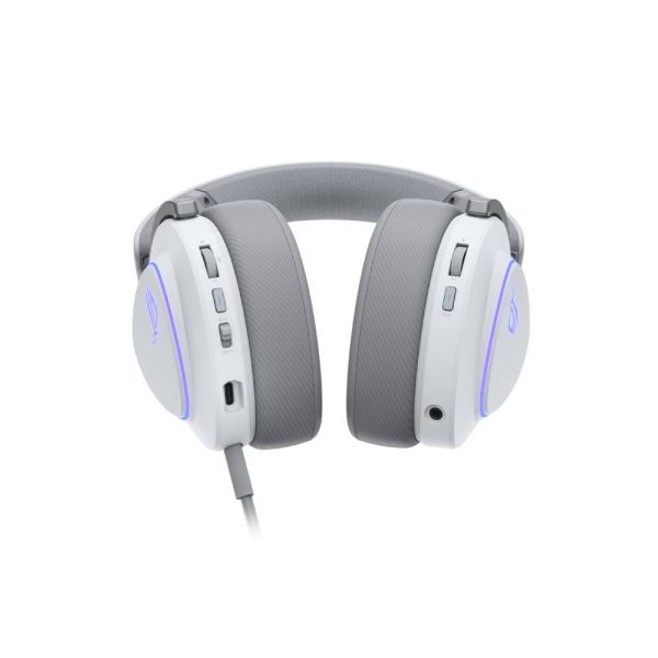 Слушалки Asus ROG Delta II Wireless Gaming Headset ( BT, ROG SpeedNova 2.4GHz, 3.5mm, 50mm Titanium-Plated Drivers, 10mm Super-Wideband Mic, 110HR, DualFlow Audio, For PC, Switch, PS5, Xbox)- Moonlight White