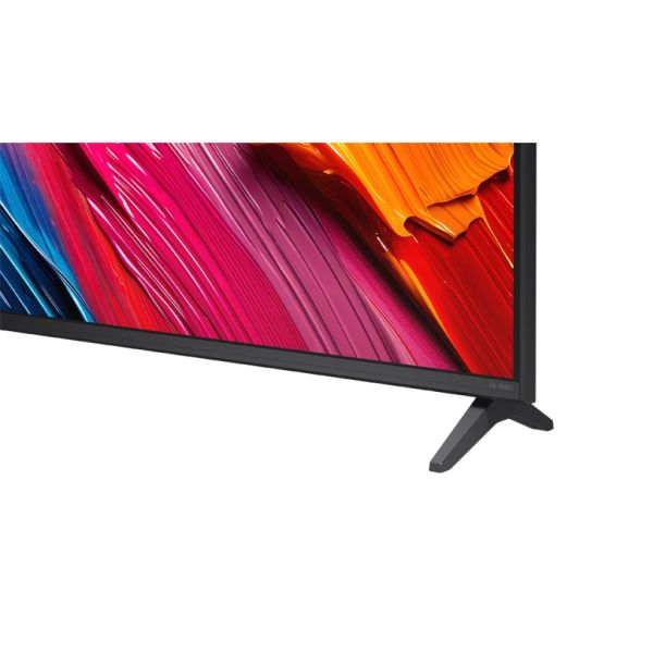Телевизор LG 43QNED70A6A, 43" 4K QNED HDR Smart TV, 3840x2160, DVB-T2/C/S2, Alpha 7 AI Processor, HDR10 / HLG, webOS 25 ThinQ, VRR / ALLM / HGiG, 4K Upscaling, WiFi 5, Voice ID, Bluetooth 5.0, AirPlay 2, LAN, CI, HDMI, SPDIF, Google Cast, 2 pole Stand