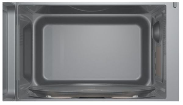 Микровълнова печка Bosch FFL023MW0, SER2, Freestanding microwave, 800 W, 20 l, Number of power levels 5, 27 cm glass rotating plate, AutoPilot 7, White