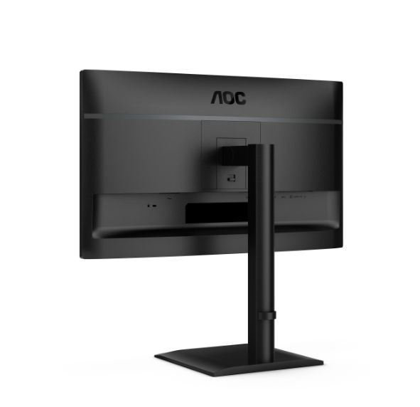 Монитор AOC 24E4U, 23.8" IPS WLED, 1920x1080@120Hz, 4ms GtG, 300cd m/2, 1500:1, 20M:1 DCR, Adaptive Sync, FlickerFree, Anti Blue Light, 2Wx2, Tilt, Height Adjust, Pivot, Swivel, D-SUB, HDMI, DP, USB Hub