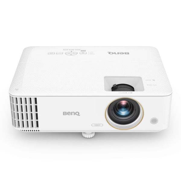 Мултимедиен проектор BenQ TH585p, Home Theater Projector, Low Input Lag Gaming Projector, DLP 1080p (1920x1080), 3500 AL, 10000:1, Zoom 1.1x, 95% Rec.709, 6 segment Color Wheel, Game Mode, 16ms, 3D, VGA, HDMI x2, Audio in/out, VGA out, Sp. 10W x1, Lamp 15