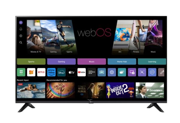 Телевизор LG 65UA73003LA, 65" 4K UltraHD TV 4K (3840x2160), DVB-T2/C/S2, webOS 25 Smart, ThinQ AI, Alpha 7 AI Processor, WiFi, HDR10 pro, HLG, ALLM/HGiG, 4K Upscaling, AI Sound pro, Multiple View, HDMI eARC, LAN, USB, Bluetooth, Google Cast, 2 Pole Stand,
