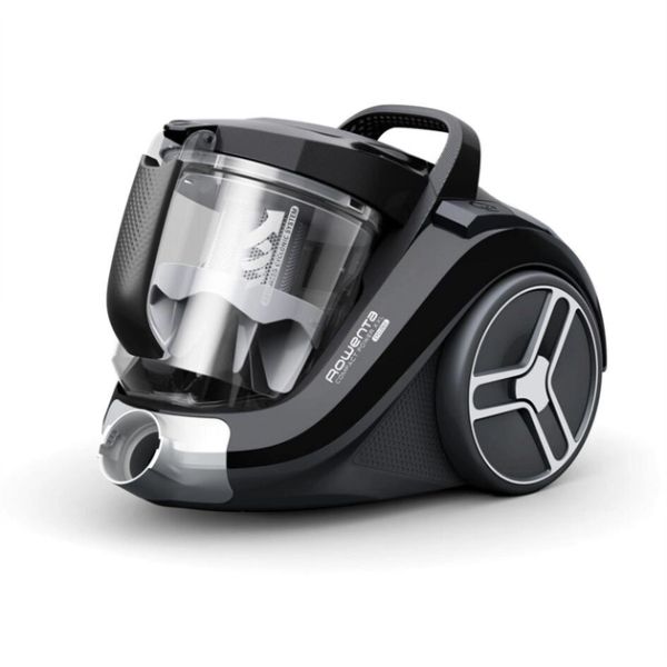 Прахосмукачка Rowenta RO4B75EA Compact Power XXL, Black, 900W, 2.5L, 75 dB, 2in1 crevice, parquet, upholstery, mini turbo, precizion flex crevice
