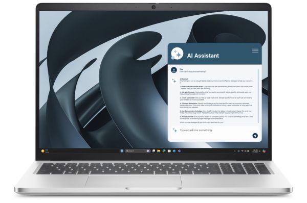 Лаптоп Dell Pro 16 Plus PB16255, AMD Ryzen 5 PRO 230, 32GB, 1TB SSD Gen4, 16.0" FHD+, AMD Radeon 760M, FgrPr & SmtCd, FHD, IR Cam, Mic, WLAN + BT, Backlit Kb, 3 Cell, W11Pro