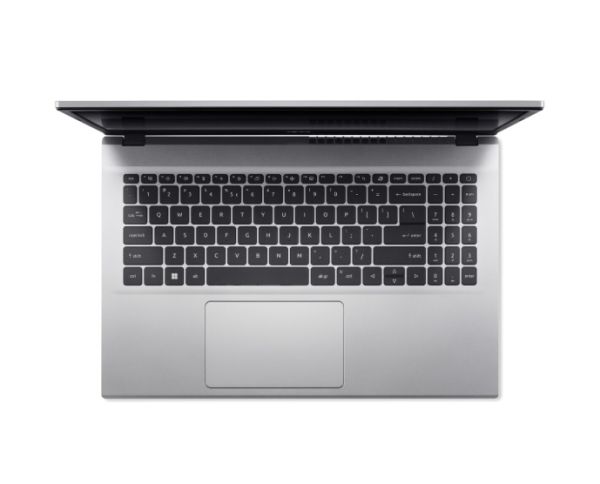 Лаптоп Acer Aspire Go 15, AG15-42P-R493, AMD Ryzen 7 5825U,(up to 4.30GHz, 16MB), 15.6" FHD (1920x1080) IPS SlimBezel LCD, 1*16GB DDR4 3200MHz (1 slot free), 512GB PCIe NVMe SSD, AMD Radeon, HD Cam, WiFi, BT 5.2, Kbd, No OS, Pure Silver