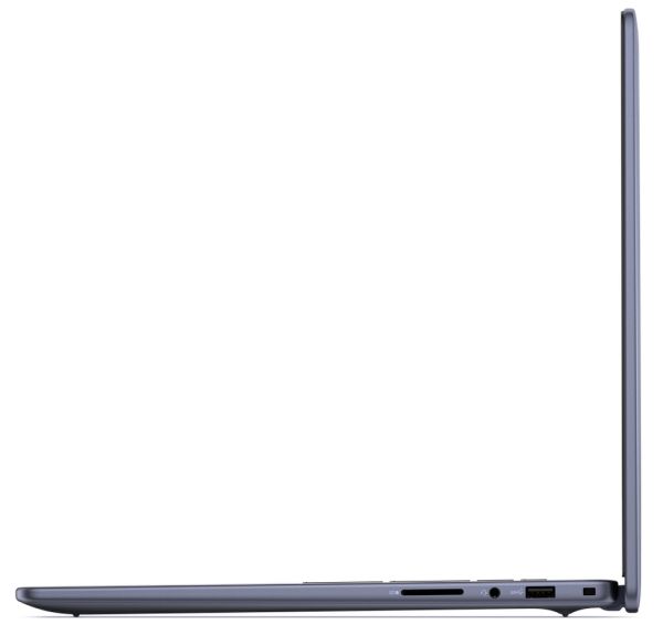 Лаптоп Dell 16 DC16251, Intel Core 7 150U (10 cores, up to 5.4 GHz), 16.0" FHD+(1920x1200) AG, 300nits, 16GB, 2x8GB, DDR5, 5200 MT/s, 1TB M.2 PCIe, NVIDIA MX570A with 2GB GDDR6, Cam, FPR, Wi-Fi 6E, Backlit Kb, Win 11 Pro, Aluminium 3Y PS