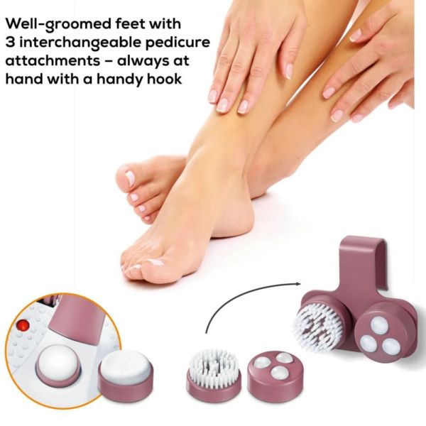 Масажор Beurer FB 35 Foot spa with aromatherapy, Foot spa with pedicure, temperature control, massage & magnetic field application; 3 attachments; 3 functions