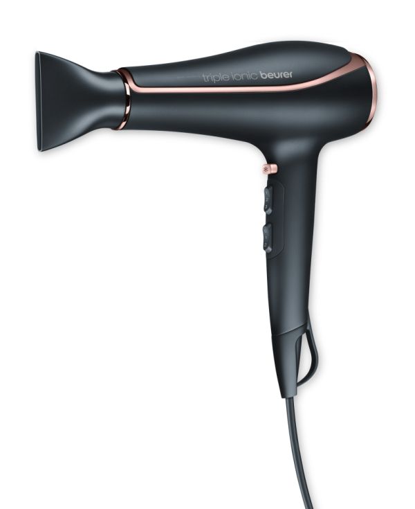 Сешоар Beurer HC 80 Hair dryer, 2 200 W, triple ionic function, professional AC motor, 2 attachments, 3 heat settings,2 blower settings, cold air, overheating protection 