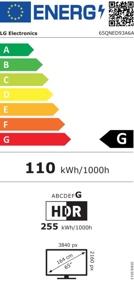 Телевизор LG 65QNED93A6A, 65" 4K HDR Smart QNED TV MiniLED, 3840x2160, 120Hz Native (VRR 165Hz), DVB-T2/C/S2, AI Alpha 8, HDR 10 PRO, webOS 24, ThinQ AI, WiFi, FreeSync Compatible, VRR, AI Upscaling, Google Cast, Virtual 9.1.2 Up-mix, Bluetooth, Hdmi, Mul