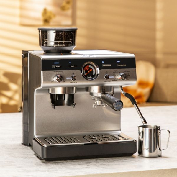 Кафемашина Krups XP801T10 Esp Pump+Grinder Precision