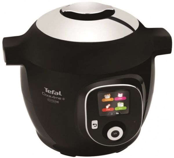 Мултикукър Tefal CY855830 Cook4me Connect + 150 BG recipes, 6L, black