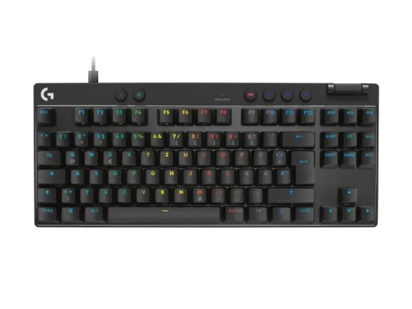 Клавиатура Logitech PRO X TKL RAPID - BLACK - US INT`L - EMEA28i-935