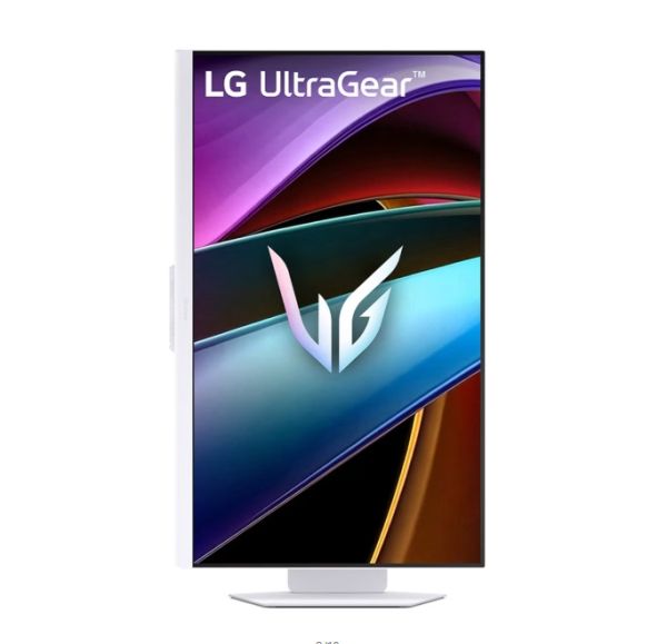 Монитор LG 32G810SA-W, 31.5" UltraGear IPS smart webOS 24, 1ms (GtG), 144Hz, 1000:1, 400cd/m2, 4K (3840x2160), FreeSync, G-SYNC, VRR, HDR 10, DCI-P3 95%, USB-C (PD 65W), AI, HDMI, DisplayPort, Speacers 7W x 2, Bluetooth, LG Switch, Height Adjustable,Tilt,