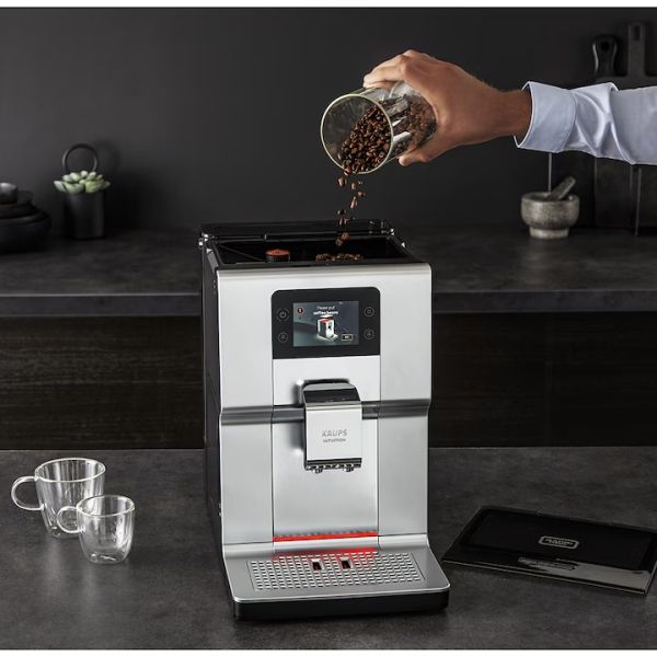 Кафеавтомат Krups EA875E10 Esp Intuition Pref+  Milk Pot