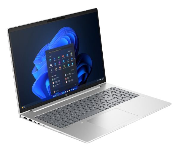 Лаптоп HP ProBook 4 G1a AI 16" Pike Silver, Ryzen 7 250(up to 5.1GHz/16MB/8C), 16" WUXGA AG 300nits, 16GB 5600Mhz 1DIMM, 512MB PCIe SSD, WiFi 6E + BT 5.3, FPR, Backlit Kbd, 3C Batt, Win 11 Pro, 3Y Offsite
