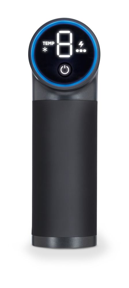 Масажор Beurer MG 195 Hot & Cold massage gun, 7 high-quality massage attachments, 9 intensity levels, Up to 4.5 h running time, LED display, Storage case