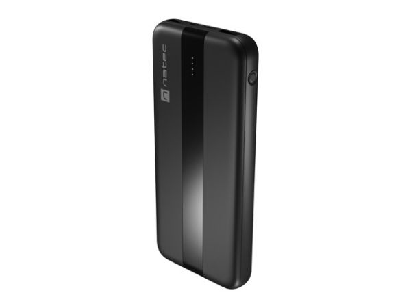 Зарядно устройство Natec Powerbank Trevi Slim Q V2 10000MAh 2X USB-A 18W + 1X USB-C 20W + USB-C - USB0-C CABLE