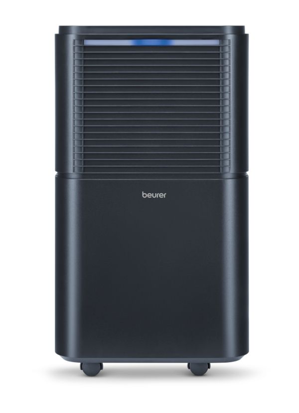 Влагоабсорбатор Beurer LE 150 Air Dehumidifier, up to 12 litre/day; rooms  30 m2 (72 m3); Laundry drying function; Removable tank: 2.0 l; Automatic mode; Night mode; Timer;  2 fan levels; Environmentally friendly refrigerant R290