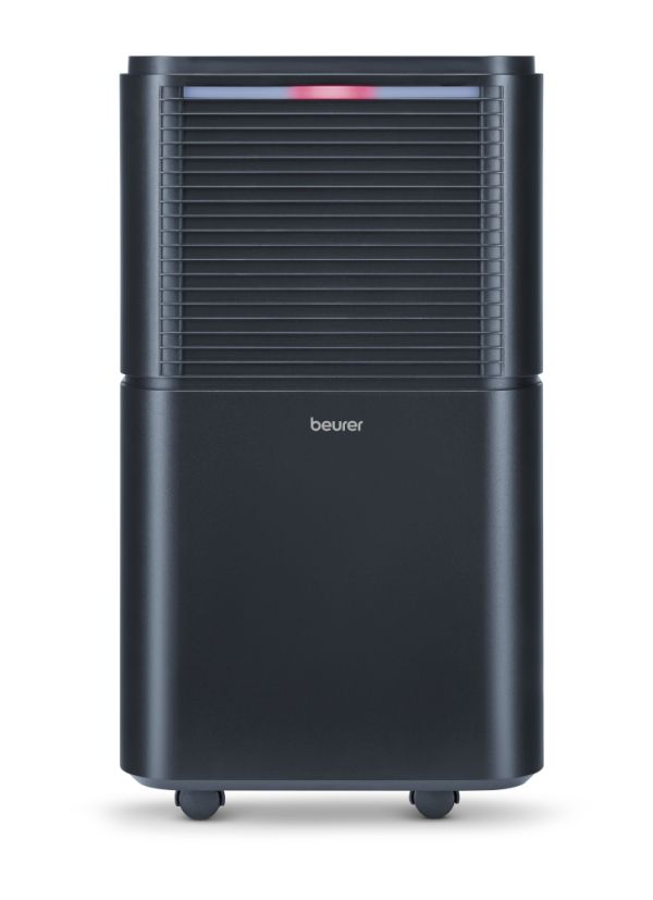 Влагоабсорбатор Beurer LE 150 Air Dehumidifier, up to 12 litre/day; rooms  30 m2 (72 m3); Laundry drying function; Removable tank: 2.0 l; Automatic mode; Night mode; Timer;  2 fan levels; Environmentally friendly refrigerant R290
