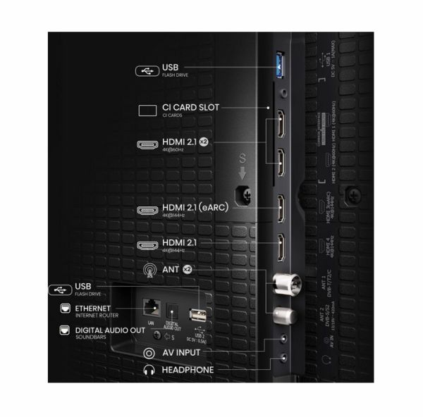 Телевизор Hisense, 100''  E7Q PRO,QLED Smart, FALD, 144Hz, 5000:1,Quantum Dot, Dolby vision ,Vidaa, ADS, Black