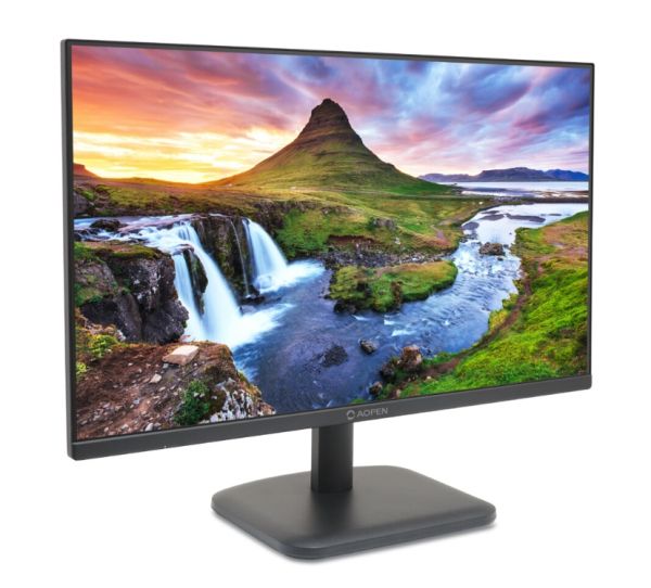 Монитор Aopen powered by Acer 27CL1G0bi, 27'', IPS FHD (1920x1080) LED, 250nit, 1ms TVR, ZeroFrame, 120Hz FreeSync, sRGB 99%, Flicker-less, 1000:1 ACM, HDMI, VGA, Tilt, Vesa, BluelightShield, Black
