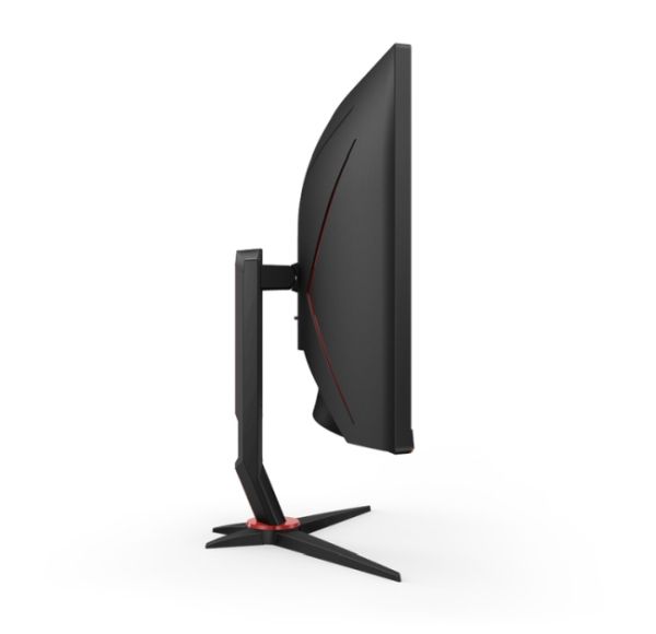 Монитор AOC CU34G2XP/BK, 34" Curved 1500R VA, WLED, 3440x1440@180Hz, 1ms GtG, 1ms MPRT, 430 cd/m2, 4000:1, 80M:1 DCR, Tilt, Height Adjust, Swivel, 2xHDMI, 2xDP, USB hub