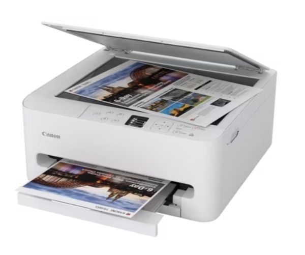 Мастилоструйно многофункционално устройство Canon PIXMA TS6550i All-In-One, White