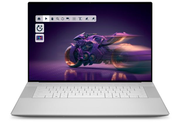 Лаптоп Dell 16 Premium DA16250, Intel Ultra 7 255H (16 Cores, up to 5.1GHz Turbo), 16.3", Touch 4K OLED, 400 nit, 48-120Hz, 32GB, LPDDR5X, 7467MT/s, integrated,, 1TB M.2 SSD, NVIDIA RTX 5060, 8GB GDDR7, FHD IR Cam and Mic, Wi-Fi 7, FPR, Backlit Kb, Win11 