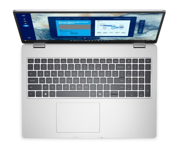 Лаптоп Dell Pro 16 PC16250, Intel Ultra 7 255U (12 TOPS NPU, 12 cores, up to 5.2 GHz), 16" FHD+(1920x1200) 300nits AG, 16 GB: 1x16 GB, DDR5, 5600 MT/s, 512 GB SSD, Intel Graphics, FHD HDR IR Cam and Mic, Wi-Fi 6E, FPR, Backlit Kb, Win11 Pro, Platinum silv