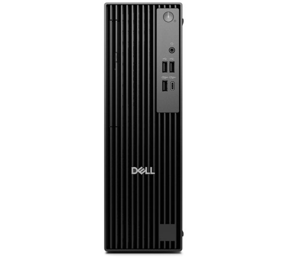 Настолен компютър Dell Pro Slim QCS1255, AMD Ryzen 5 8600G (16 TOPS NPU, 6 cores, up to 5.0GHz), 16 GB: 2 x 8 GB, DDR5, up to 4800 MT/s, 512GB SSD, Integrated Graphics, Wi-Fi 6, Bulgarian Keyboard&Mouse, 180W, Win 11 Pro, 3Y PS
