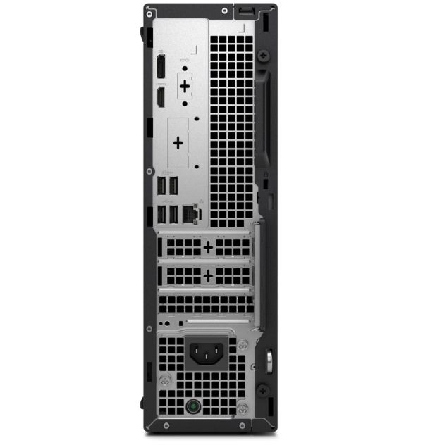 Настолен компютър Dell Pro Slim QCS1255, AMD Ryzen 5 8600G (16 TOPS NPU, 6 cores, up to 5.0GHz), 16 GB: 2 x 8 GB, DDR5, up to 4800 MT/s, 512GB SSD, Integrated Graphics, Wi-Fi 6, Bulgarian Keyboard&Mouse, 180W, Win 11 Pro, 3Y PS