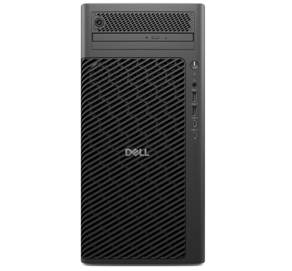 Работна станция Dell Pro Max Tower T2 FCT2250, Intel Core Ultra 7 265 (30 MB cache, 20 cores,  1.8 GHz to 5.3GHz), 32GB: 2 x 16 GB, DDR5, 5600 MT/s, 1TB SSD PCIe M.2, NVIDIA A1000, 8 GB GDDR6, Bulgarian Keyboard&Mouse, 500W, Win 11Pro, 3Y PS