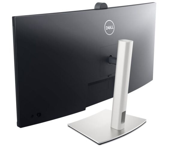 Монитор Dell P3424WEB, 34" Curved Video Conferencing, WQHD AG, IPS, 21:9, 5ms, 1000:1, 300 cd/m2, (3440x1440 ), 99% sRGB, HDMI, DP, USB-C, USB 3.2 hub, RJ45, ComfortView Plus, Height Adjustable, Swivel, Tilt, Black