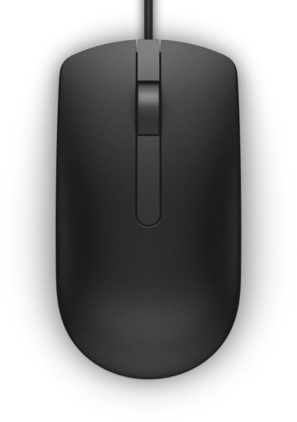 Мишка Dell MS116 Optical Mouse Black