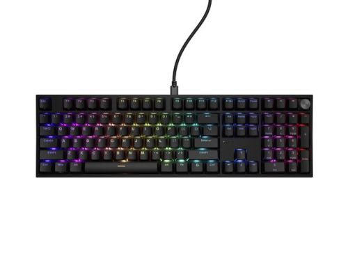 Клавиатура Genesis Mechanical Gaming Keyboard Thor 404 Black RGB Backlight Outemu Peach Silent, US Layout