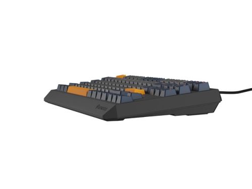 Клавиатура Genesis Gaming Keyboard Thor 230 TKL Naval Blue Negative US RGB Mechanical Outemu Panda
