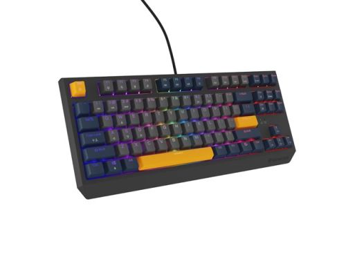 Клавиатура Genesis Gaming Keyboard Thor 230 TKL Naval Blue Negative US RGB Mechanical Outemu Panda