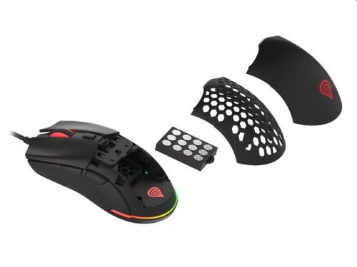 Мишка Genesis Gaming Mouse Krypton 8000DPI RGB Ultralight Black PAW3333