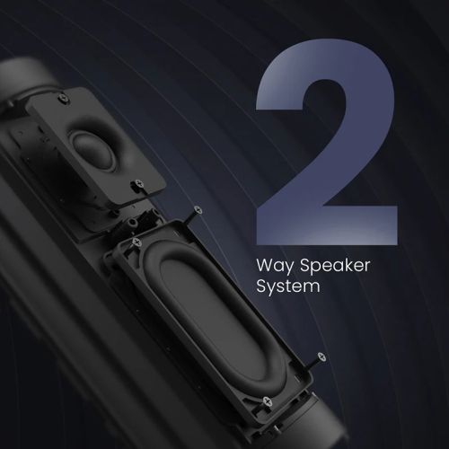 Тонколони HiFuture Ripple Black, 2-Way Speaker System, 20W*1+10W*1, IPX7 Waterproof, Up to 12 Hours Playtime, Bluetooth 5.3, Pair to Play (TWS Mode)
