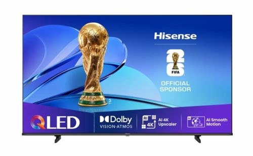 Телевизор Hisense 85" E7Q, 4K Ultra HD 3840x2160, Quantum Dot, 60Hz, Light Sensor,IPS, HDR 10+, HLG, Dolby Vision IQ, Dolby Atmos, Smart TV, WiFi 5GHz, WiFi Direct, BT, Anyview Cast, 3xHDMI, 2xUSB, LAN, CI+, DVB-T2/C/S2, Black