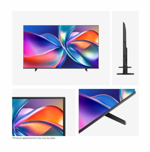 Телевизор Hisense 85" E7Q, 4K Ultra HD 3840x2160, Quantum Dot, 60Hz, Light Sensor,IPS, HDR 10+, HLG, Dolby Vision IQ, Dolby Atmos, Smart TV, WiFi 5GHz, WiFi Direct, BT, Anyview Cast, 3xHDMI, 2xUSB, LAN, CI+, DVB-T2/C/S2, Black