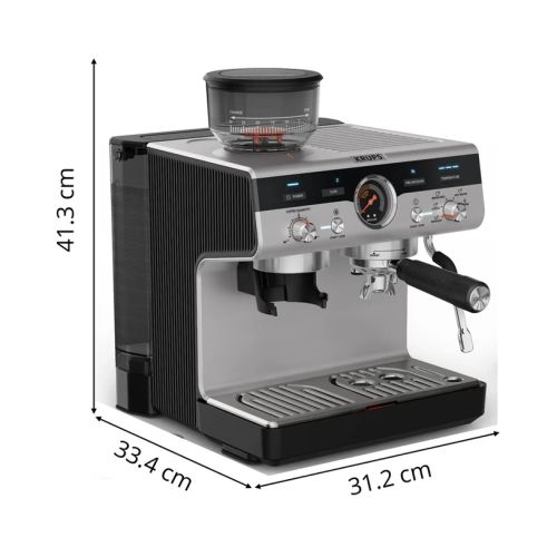 Кафемашина Krups XP804T10 Esp Pump+Grinder Precision Plus