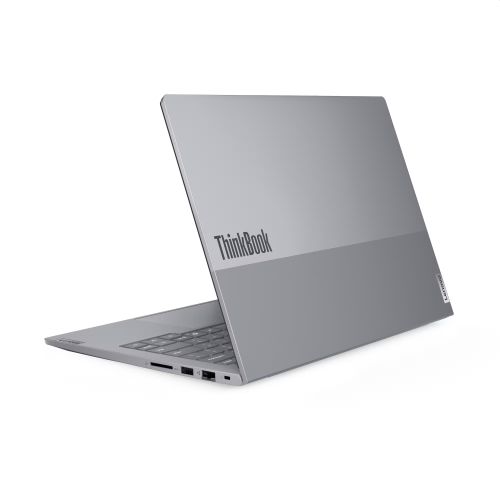 Лаптоп Lenovo ThinkBook 14 G8 Intel Core Ultra 7 255H (up to 5.1GHz, 24MB), 16GB DDR5-5600, 512GB SSD, 14" WUXGA (1920x1200) IPS AG, Integrated Graphics, 1080p&IR Cam, Backlit KB, 3 cell, WLAN, BT, FPR, DOS, 3Y CCI