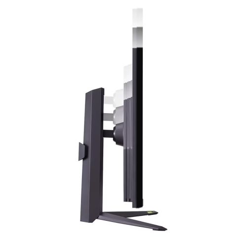 Монитор LG 32GR93U-B, 32", UltraGear IPS 1ms, AG, UHD 4K (3840x2160), 144Hz, HDR 400, 700:1, 400cd/m2, DCI-P3 95%, USB3.0 (1up/2down), VRR, AMD Free-sync, NVIDIA G-Sync, HDMI, DisplayPort, Height Adjustable, Pivot, Tilt, Headphone Out, Black