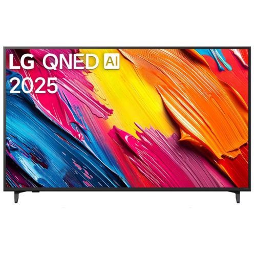 Телевизор LG 55QNED70A6A, 55" 4K QNED HDR Smart TV, 3840x2160, DVB-T2/C/S2, Alpha 7 AI Processor, HDR10 / HLG, webOS 25 ThinQ, VRR / ALLM / HGiG, 4K Upscaling, WiFi 5, Voice ID, Bluetooth 5.0, AirPlay 2, LAN, CI, HDMI, SPDIF, Google Cast, 2 pole Stand