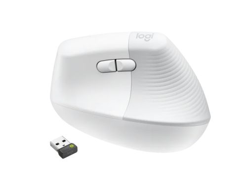 Мишка Logitech Lift Vertical Ergonomic Mouse for Business, Off-white