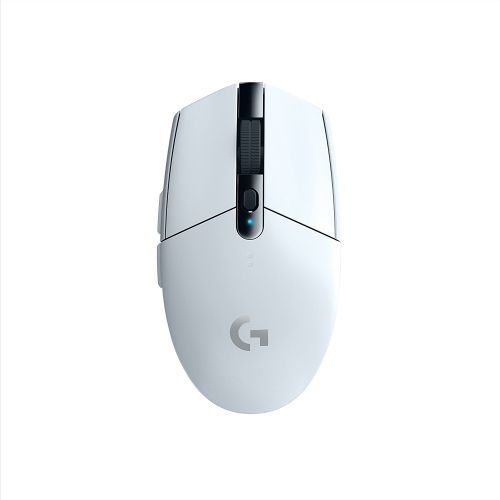 Мишка Logitech G305 Wireless Mouse, Lightsync RGB, Lightspeed Wireless, HERO 12K DPI Sensor, 400 IPS, 6 Programmable Buttons, White