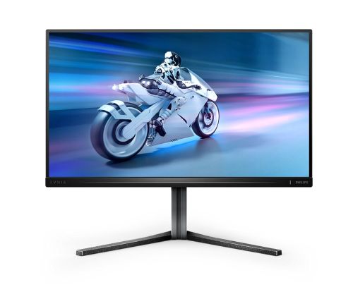 Монитор Philips Evnia 25M2N5200U, 24.5" Fast IPS WLED, 1920x1080@240Hz (OC 390Hz), 1ms GtG, 0.5ms MPRT, 400cd m/2, 1000:1, Mega Infinity DCR, Adaptive Sync, FlickerFree, LowBlue Mode, Tilt, Height Adjust, Pivot, Swivel, 2xHDMI, DP, USB Hub