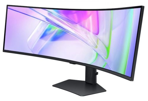 Монитор Samsung 49" 49C950 VA DQHD 120 Hz, 4 ms GTG, 5120x1440,USB-C 90W, USB 3.0, HDMI, Speakers, Black